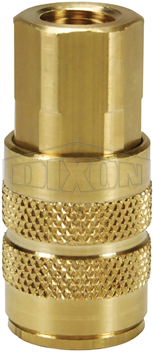 F-Series Pneumatic Manual Female Threaded Coupler